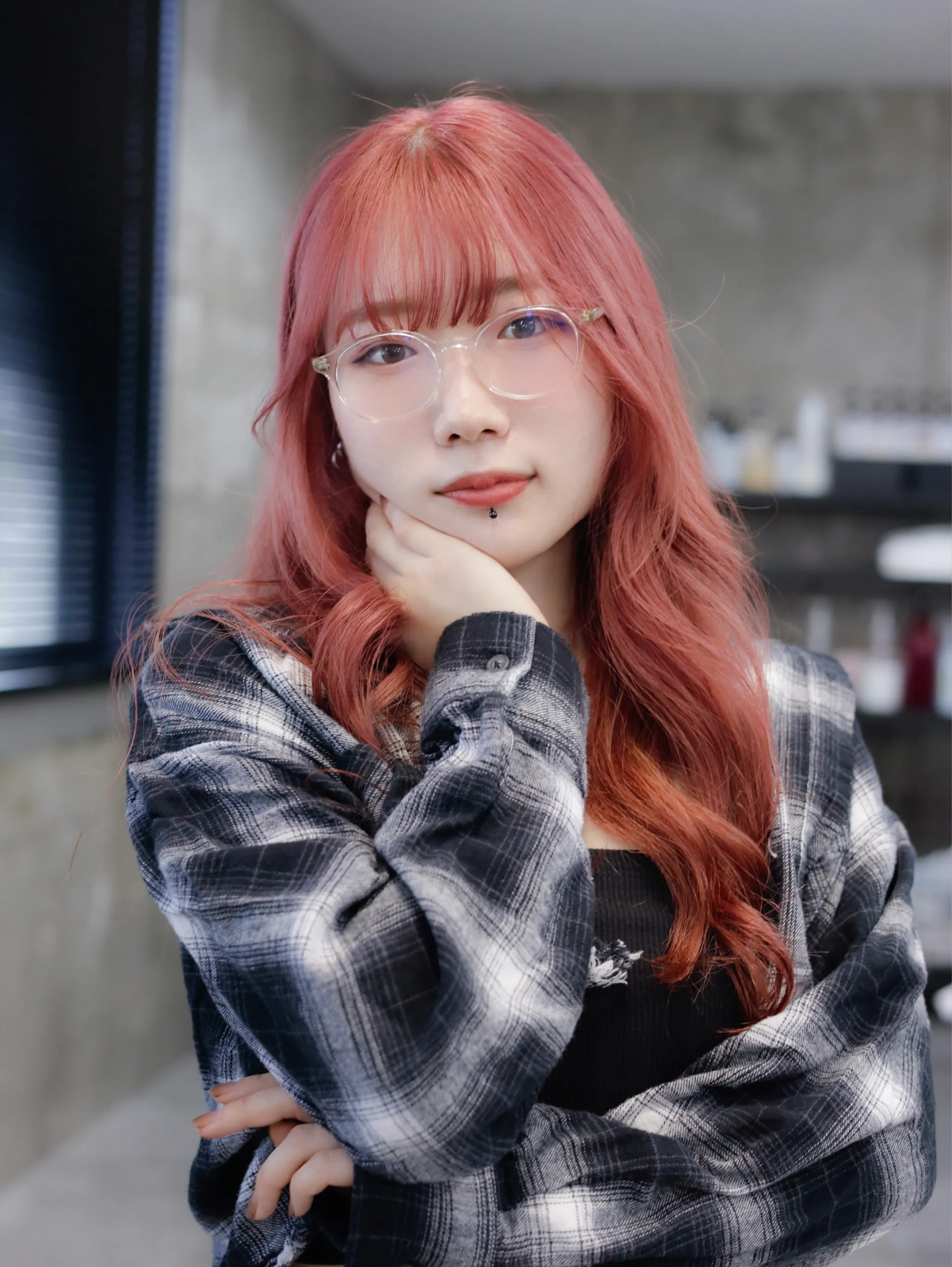 ピンク ブリーチ